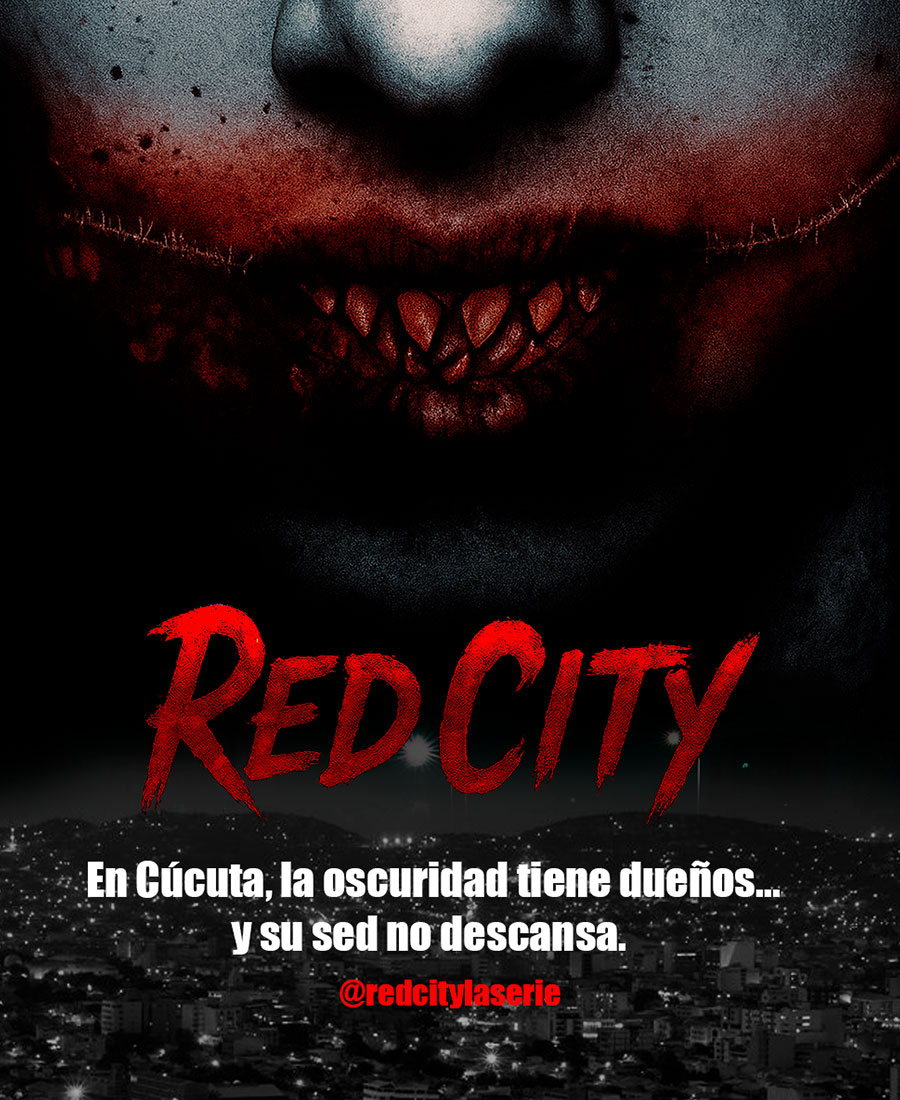 Póster oficial RED CITY - serie de vampiros
